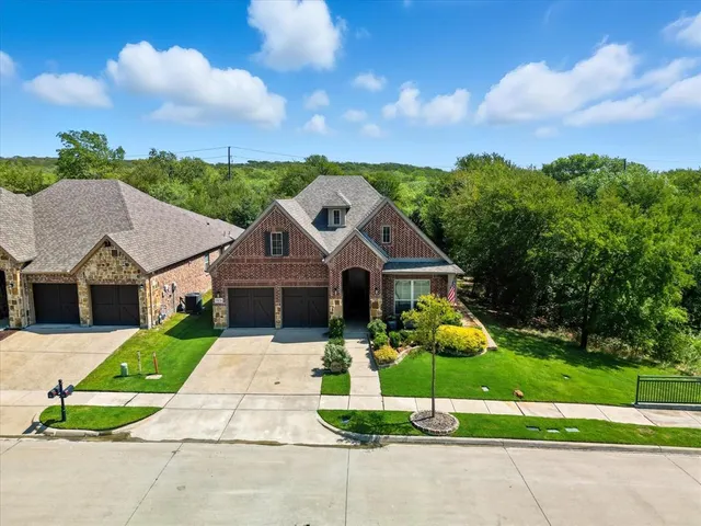 front view of house with a yard