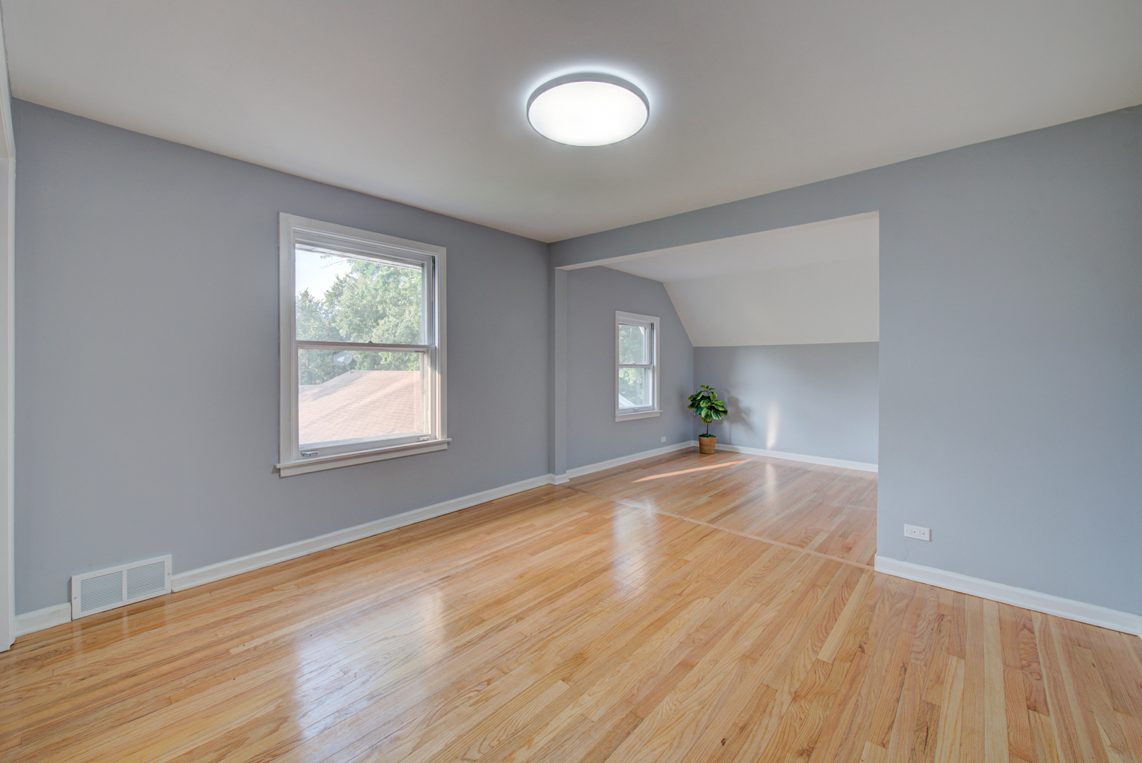 2360 Maple Road Homewood, IL 60430 - Photo 20 of 33 wooden floor in an empty room with a window