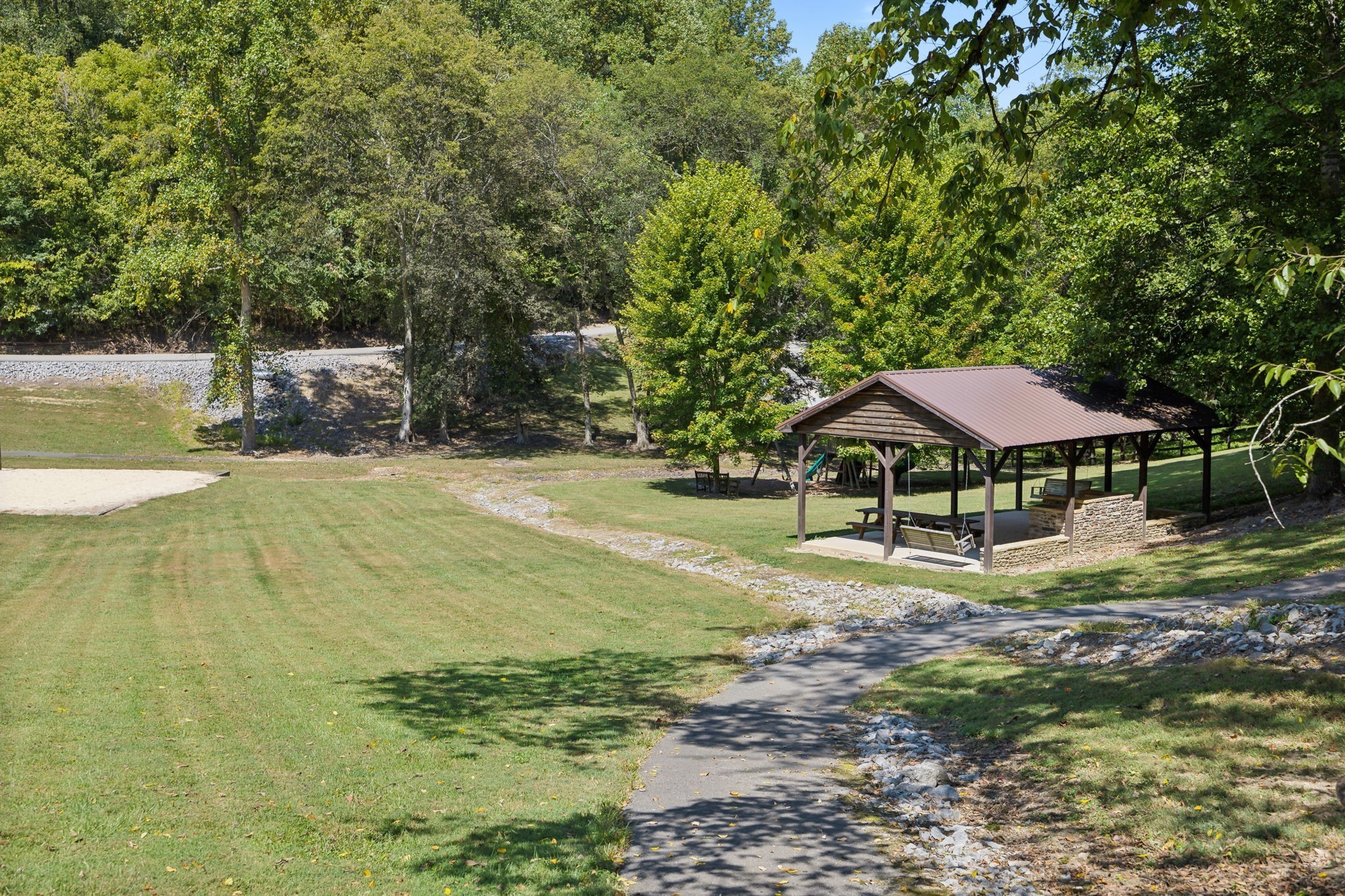 0 Bayside Drive Lancaster, TN 38569 - Photo 13 of 13 a backyard of a house with yard and outdoor seating