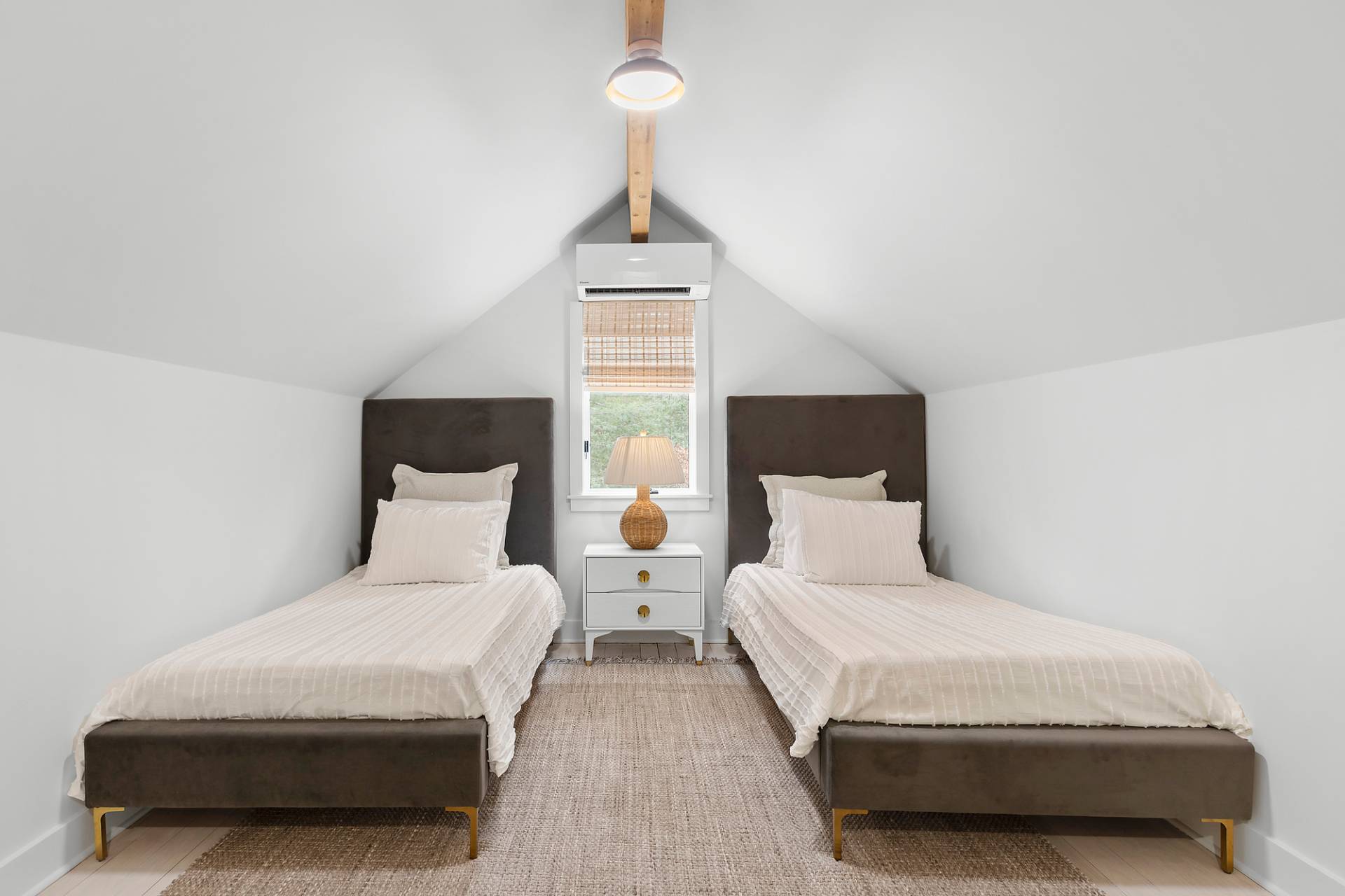 5 Phoebe Scoys Road East Hampton, NY 11937 - Photo 40 of 43 a bedroom with a bed and a night stand
