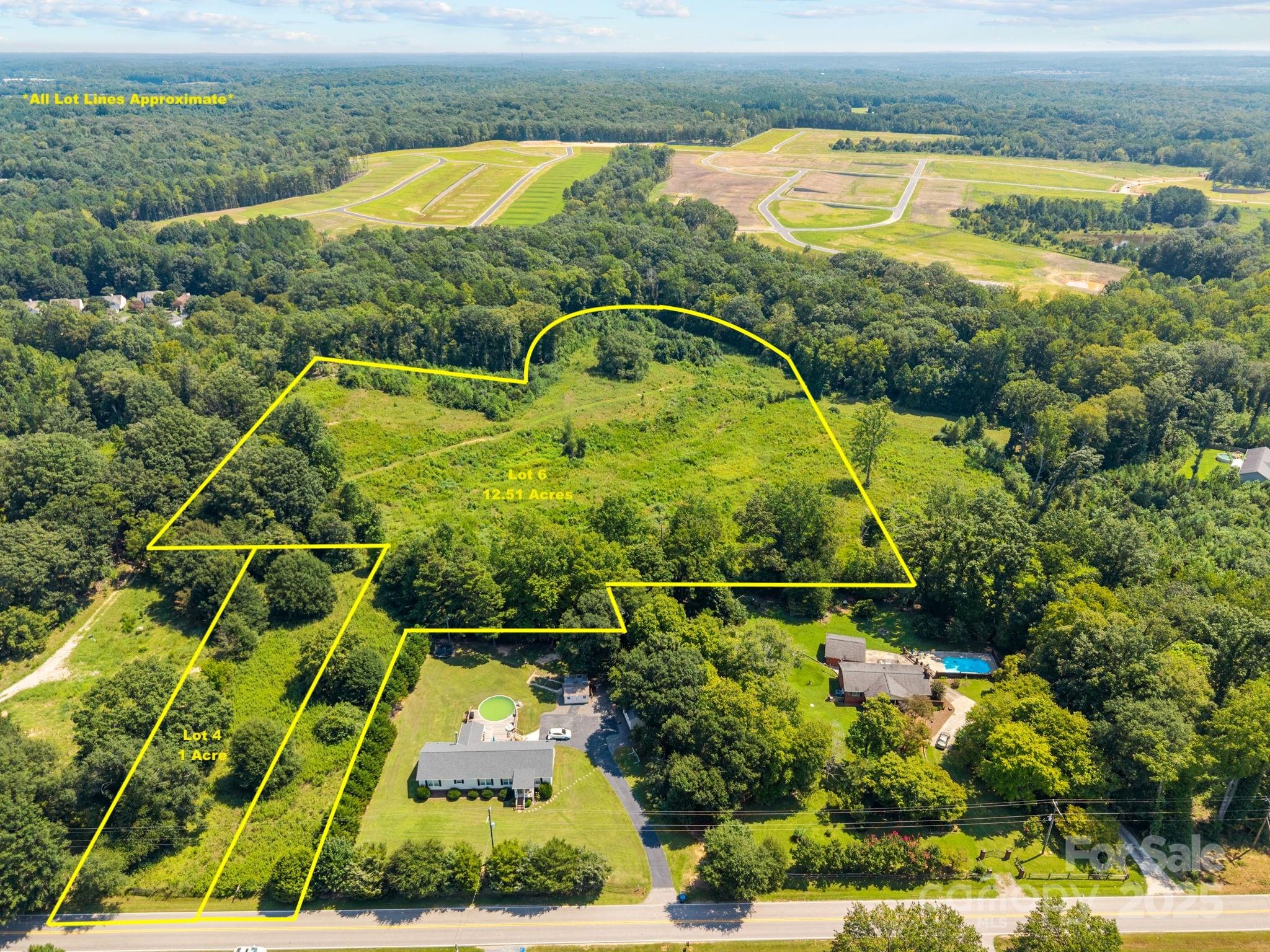 a view of swimming pool from a lake view