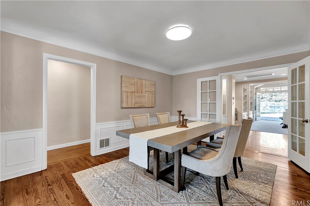 111 West Lemon Avenue Arcadia, CA 91007 - Photo 11 of 46 a view of a dining room with furniture window and wooden floor