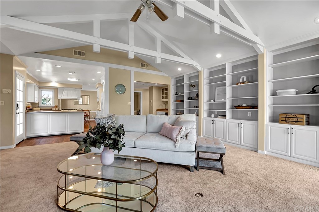 111 West Lemon Avenue Arcadia, CA 91007 - Photo 15 of 46 a living room with furniture and a view of kitchen