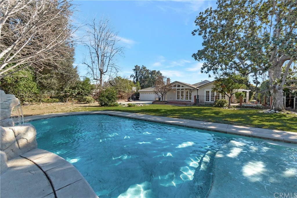 111 West Lemon Avenue Arcadia, CA 91007 - Photo 37 of 46 a view of yard with swimming pool and green space