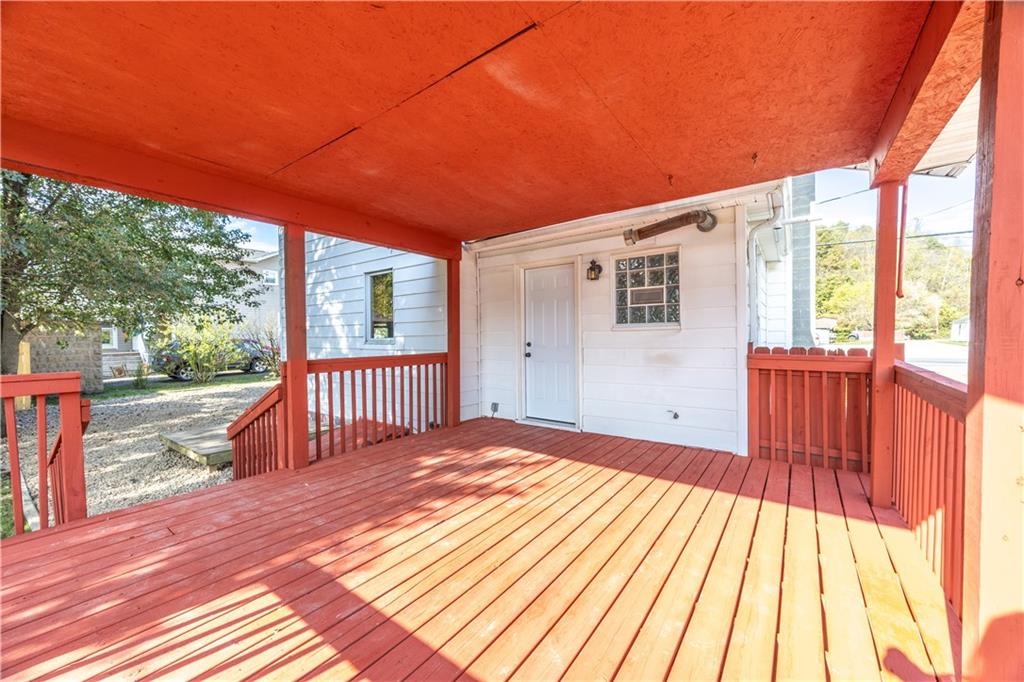 489 Indiana Road Creekside, PA 15732 - Photo 20 of 22 a balcony view with a ocean view