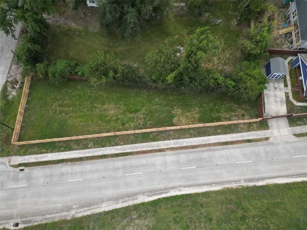 a view of swimming pool from a window