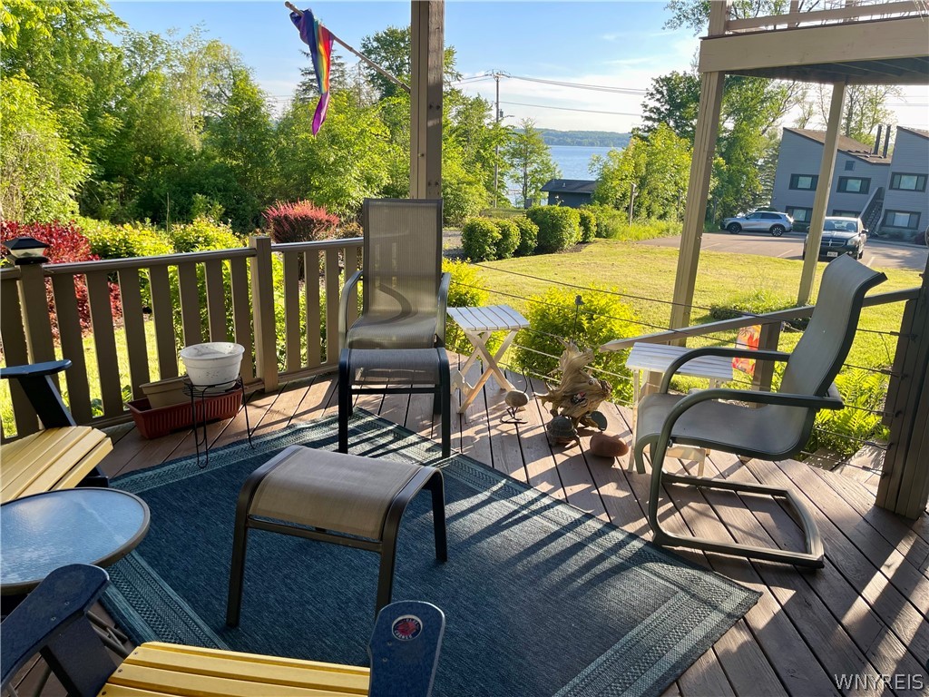 5301 East Lake Road, Unit 26 Chautauqua, NY 14728 - Photo 10 of 33 Two decks to enjoy lake views.