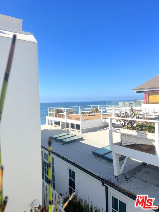 25366 Malibu Road, Unit 2 Malibu, CA 90265 - Photo 25 of 25 a view of a balcony with an ocean view