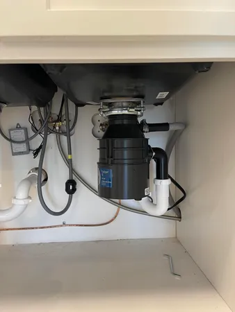 a close up of a door