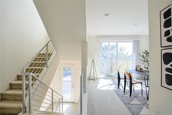 a view of a walk in closet