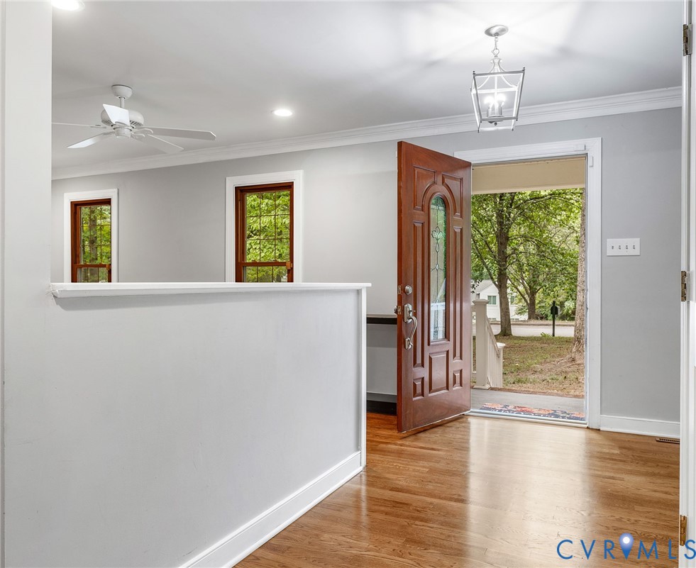 14305 Chimney House Road Midlothian, VA 23112 - Photo 4 of 49 wooden floor in an empty room with a window