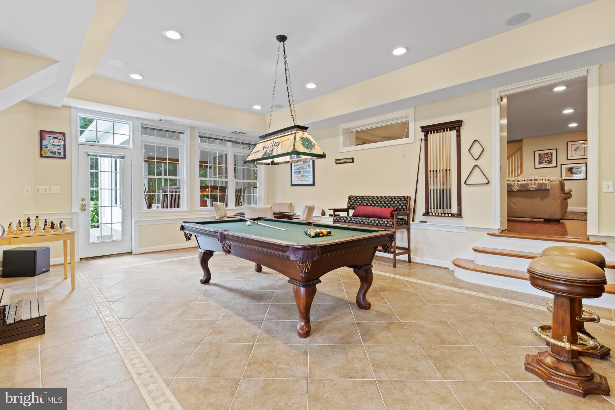 23703 Woodfield Road Gaithersburg, MD 20882 - Photo 15 of 97 Billiards area and indoor pool