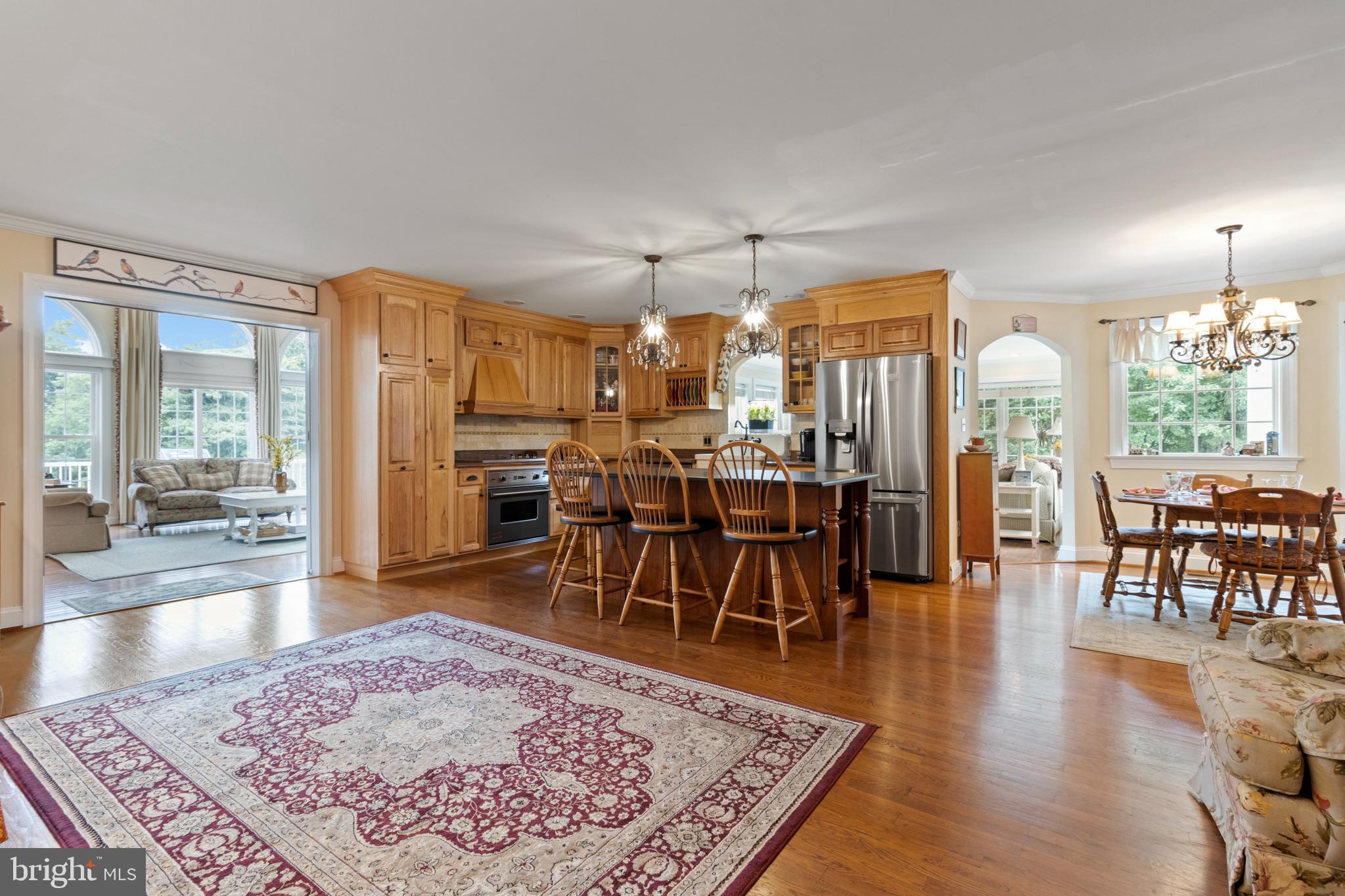 23703 Woodfield Road Gaithersburg, MD 20882 - Photo 30 of 97 Kitchen and family room off of side #2