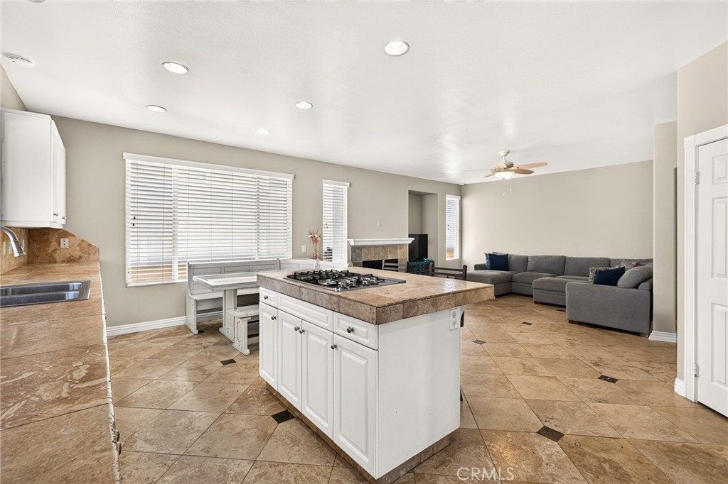 16318 Sun Summit Drive Riverside, CA 92503 - Photo 18 of 47 Open concept kitchen to family room 16318 sun summit drive, riverside, california 92503