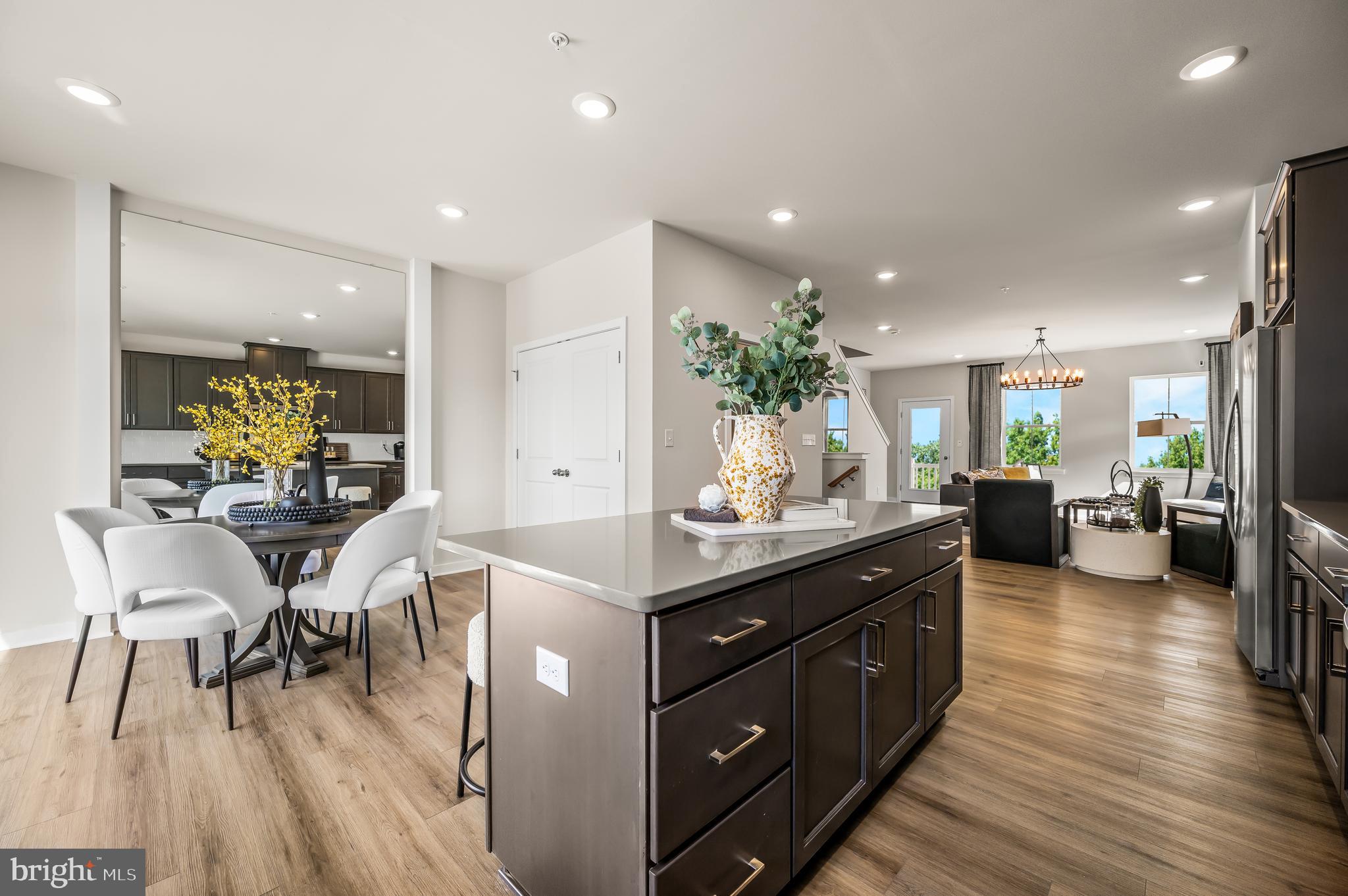 27 Atkins Drive Bridgeport, PA 19405 - Photo 10 of 35 a kitchen with sink and view of living room
