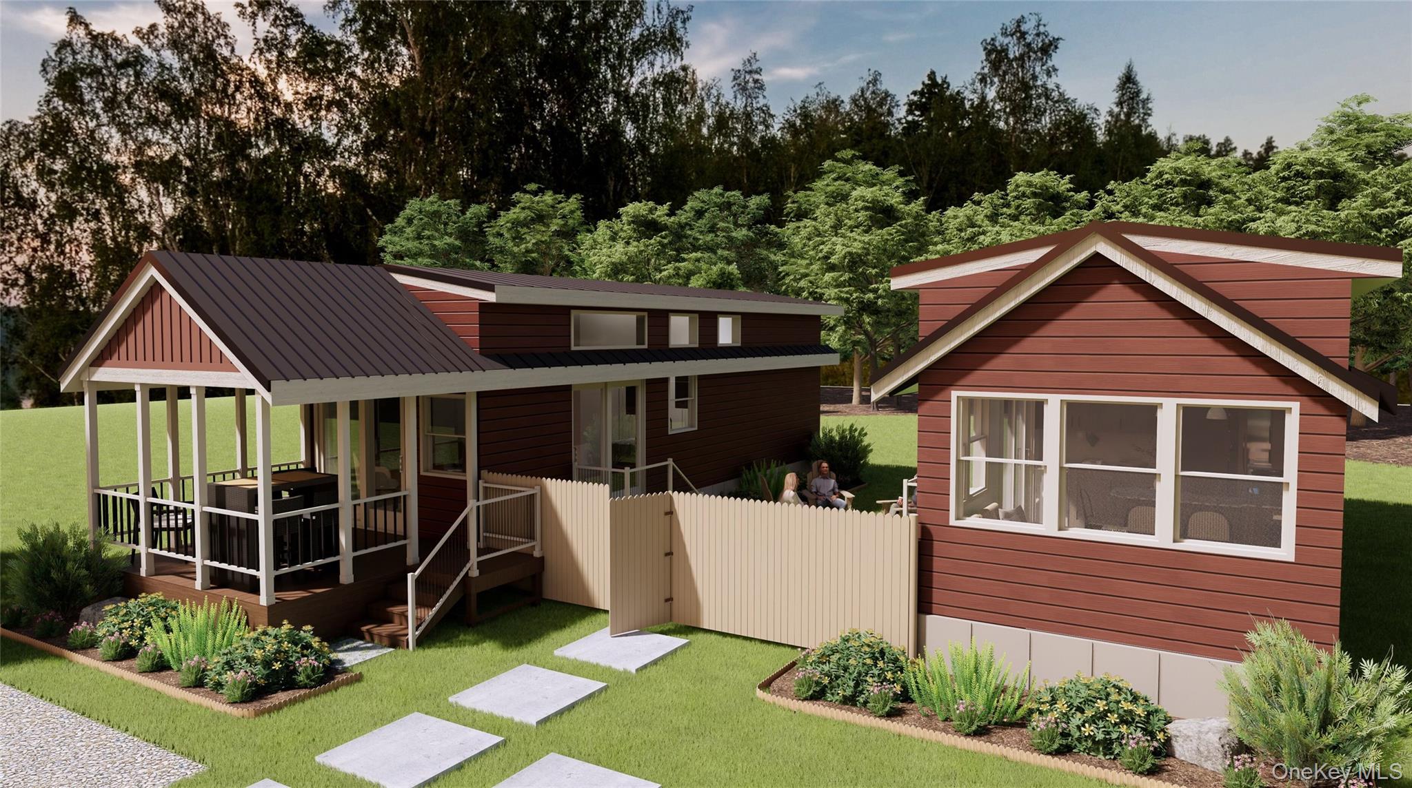 197 Wheeler Road, Unit 92 AND 93 Florida, NY 10921 - Photo 3 of 24 Photo renderings of the Companion Cottage.