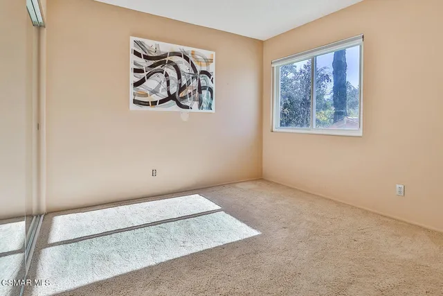 a view of empty room