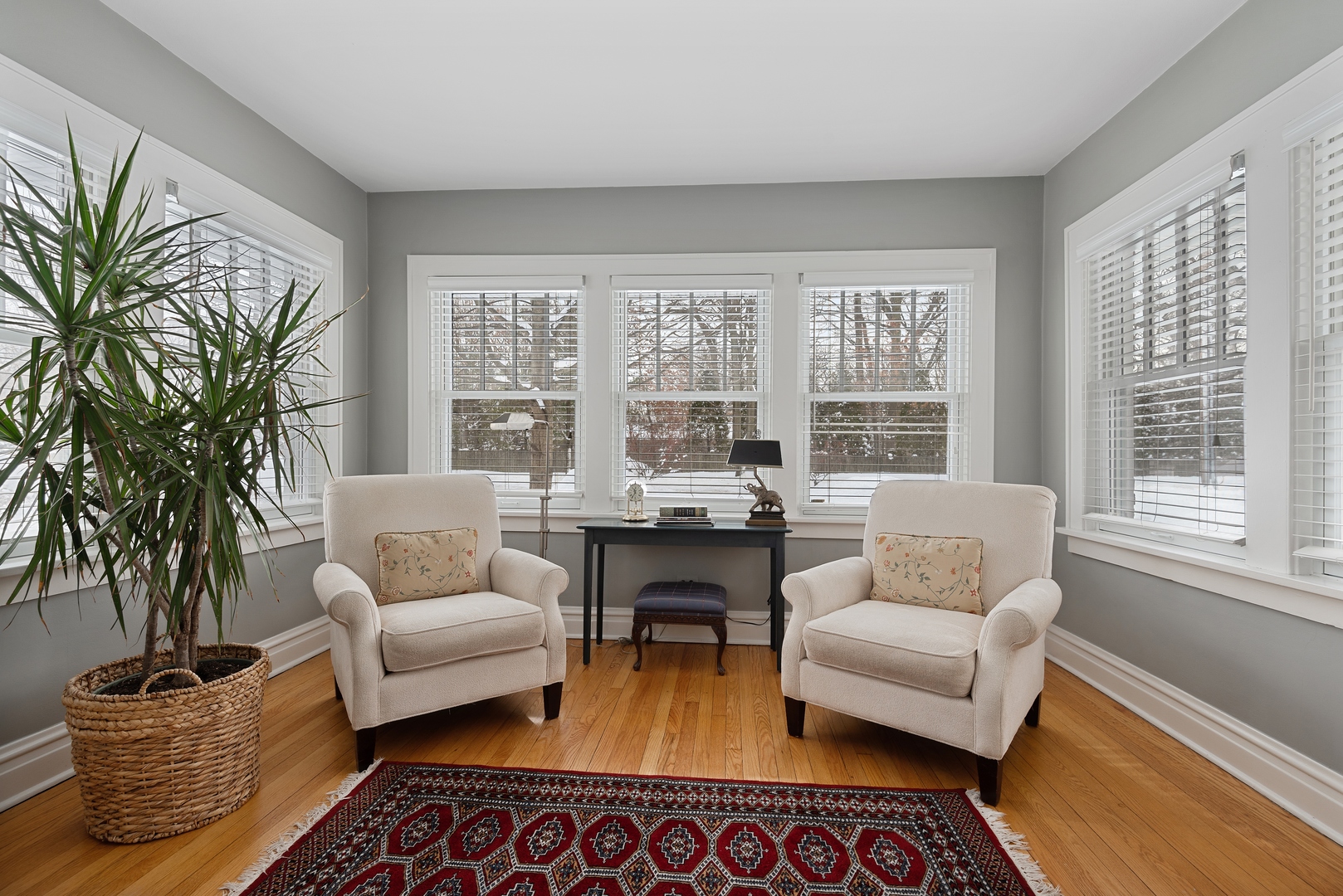 969 Willow Road Winnetka, IL 60093 - Photo 4 of 33 a living room with furniture and a large window