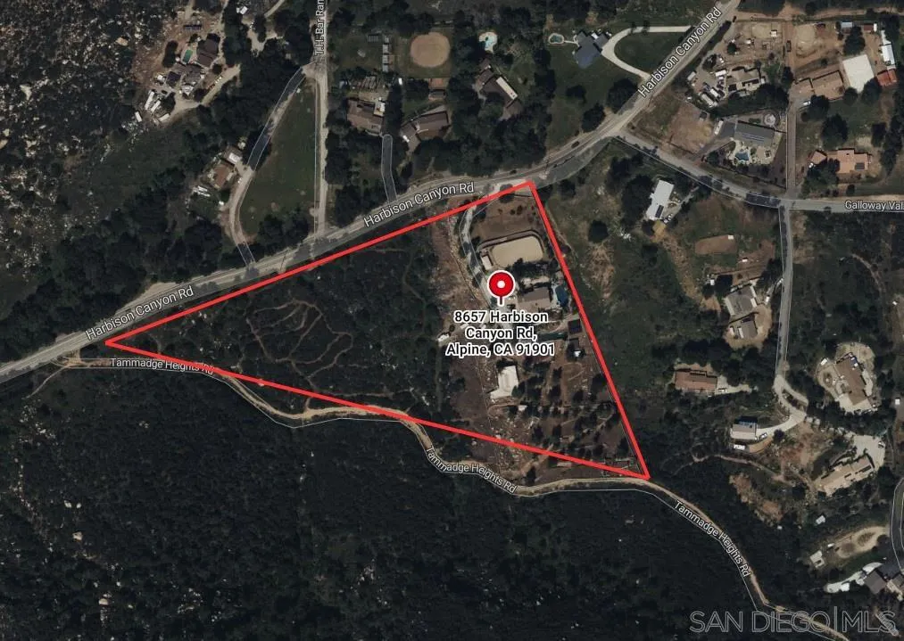 8657 Harbison Canyon Road Alpine, CA 91901 - Photo 1 of 1 a city view