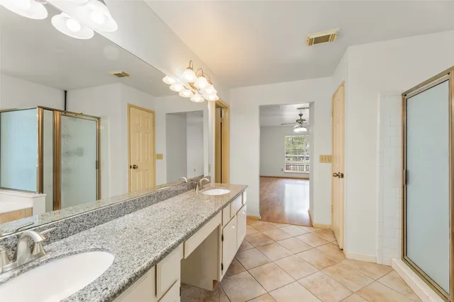 a view of hallway with stairs