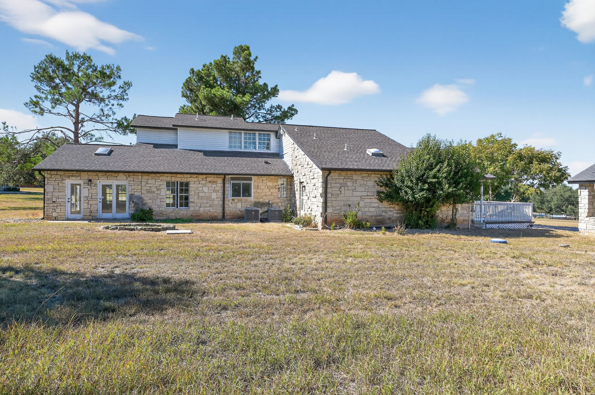300 Fawn Lane Georgetown, TX 78628 - Photo 39 of 43 a front view of a house with a garden and yard