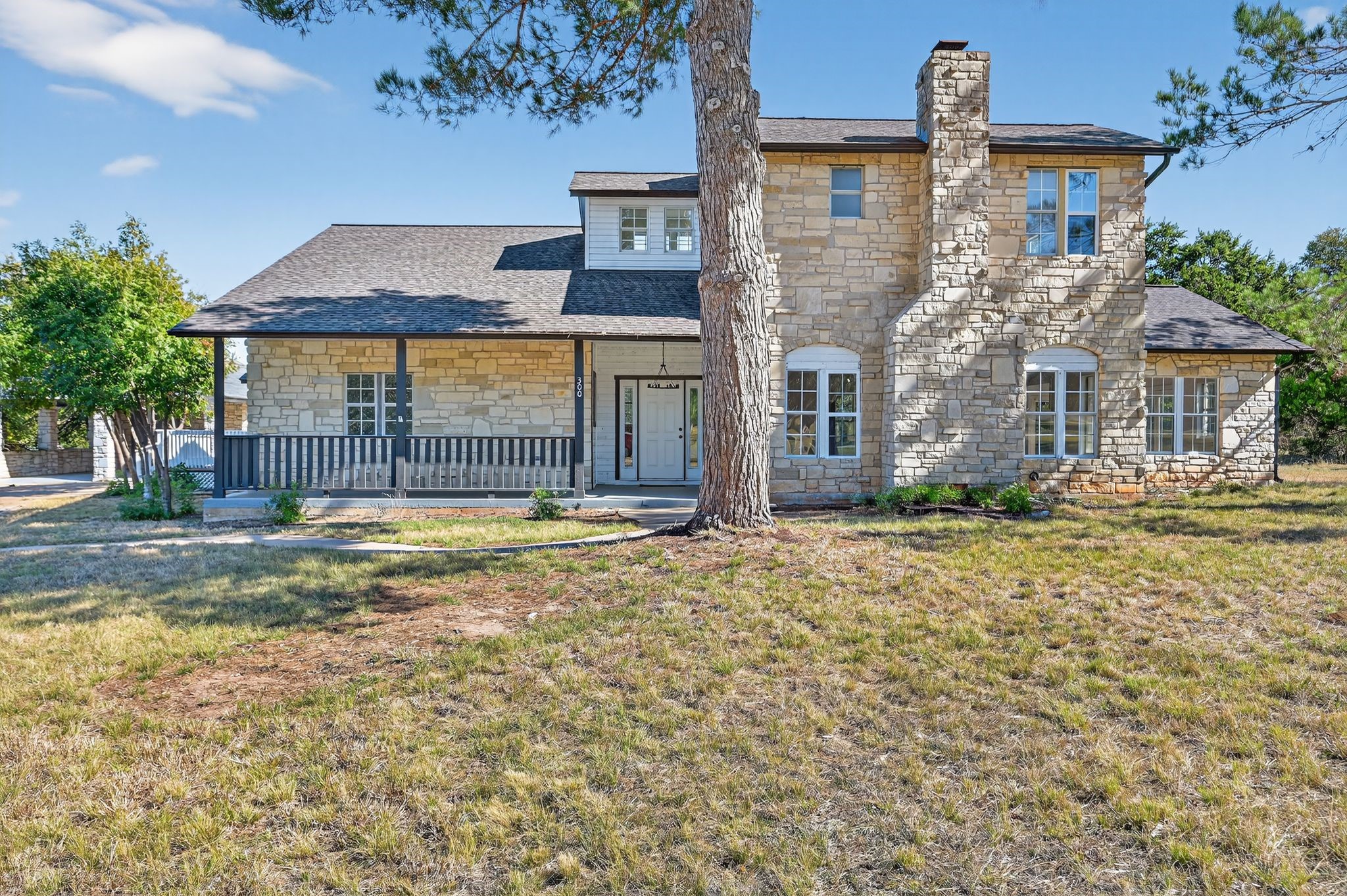 300 Fawn Lane Georgetown, TX 78628 - Photo 42 of 43 a front view of a house with a yard
