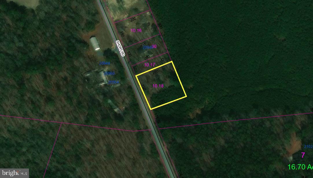 Parcel D Short Road Harbeson, DE 19951 - Photo 6 of 6 *Outline provided by County Mapping