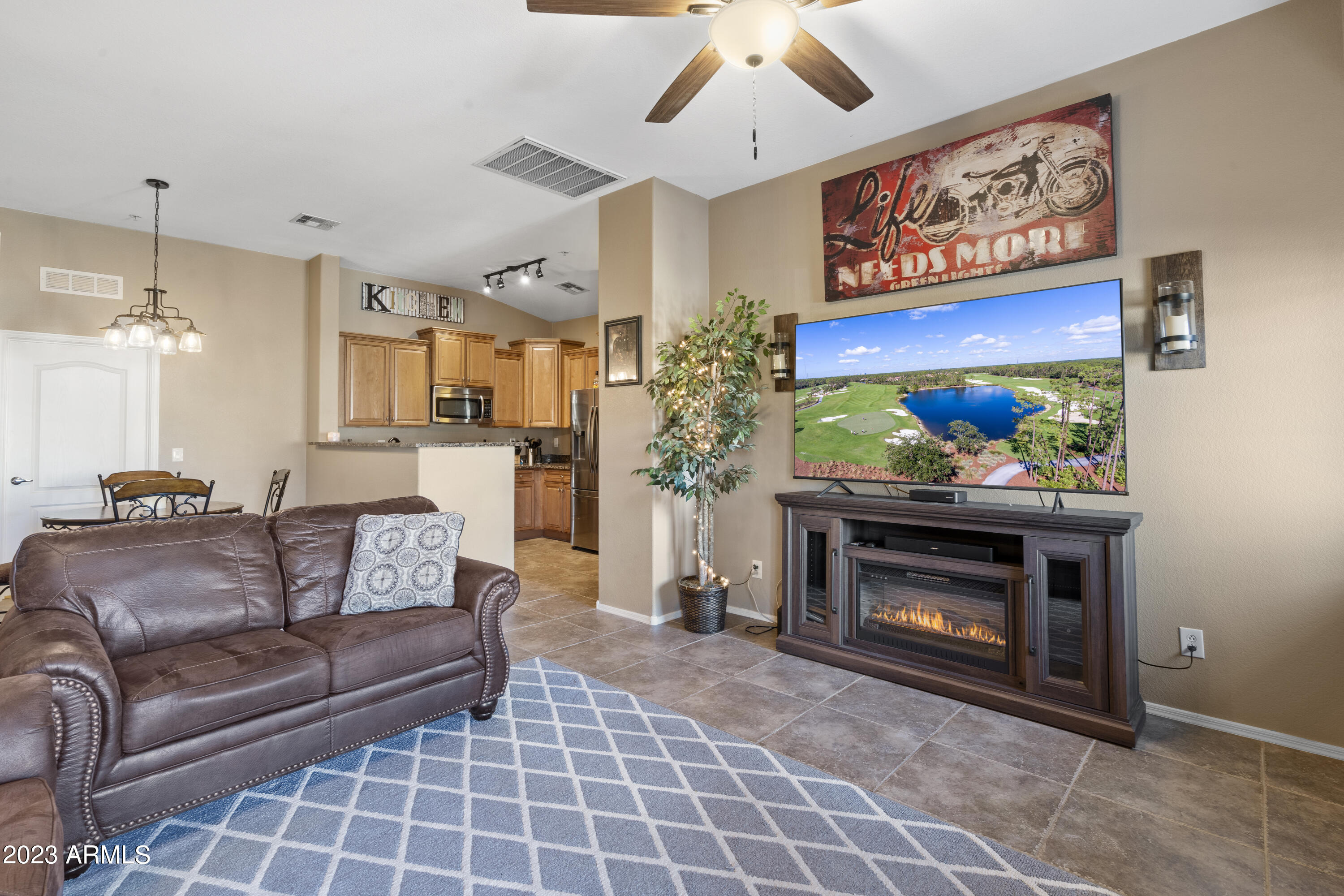 2725 East Mine Creek Road, Unit 2058 Phoenix, AZ 85024 - Photo 3 of 12 08-Living Room