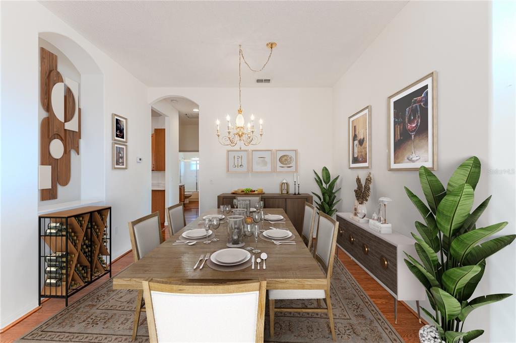 239 Longleaf Court Spring Hill, FL 34609 - Photo 11 of 55 a view of a dining room with furniture