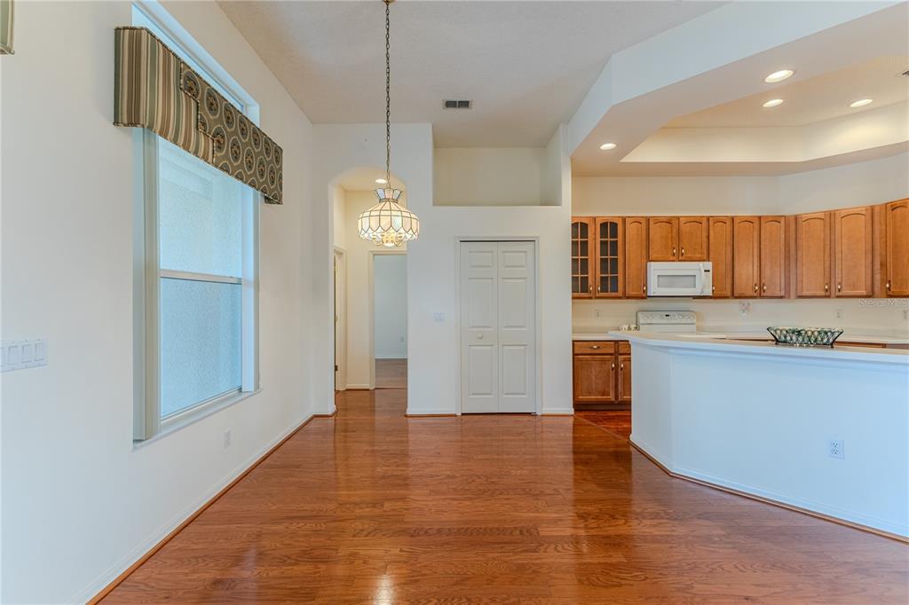 239 Longleaf Court Spring Hill, FL 34609 - Photo 17 of 55 a view of a kitchen with a sink and cabinets