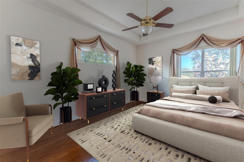 239 Longleaf Court Spring Hill, FL 34609 - Photo 24 of 55 a living room with furniture and a large window