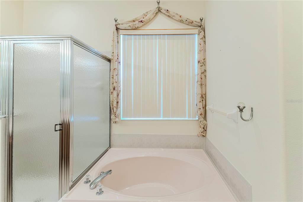 239 Longleaf Court Spring Hill, FL 34609 - Photo 30 of 55 a bathroom with a bathtub and a shower