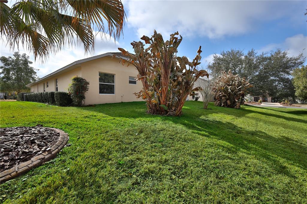 239 Longleaf Court Spring Hill, FL 34609 - Photo 54 of 55 a front view of house with yard and green space