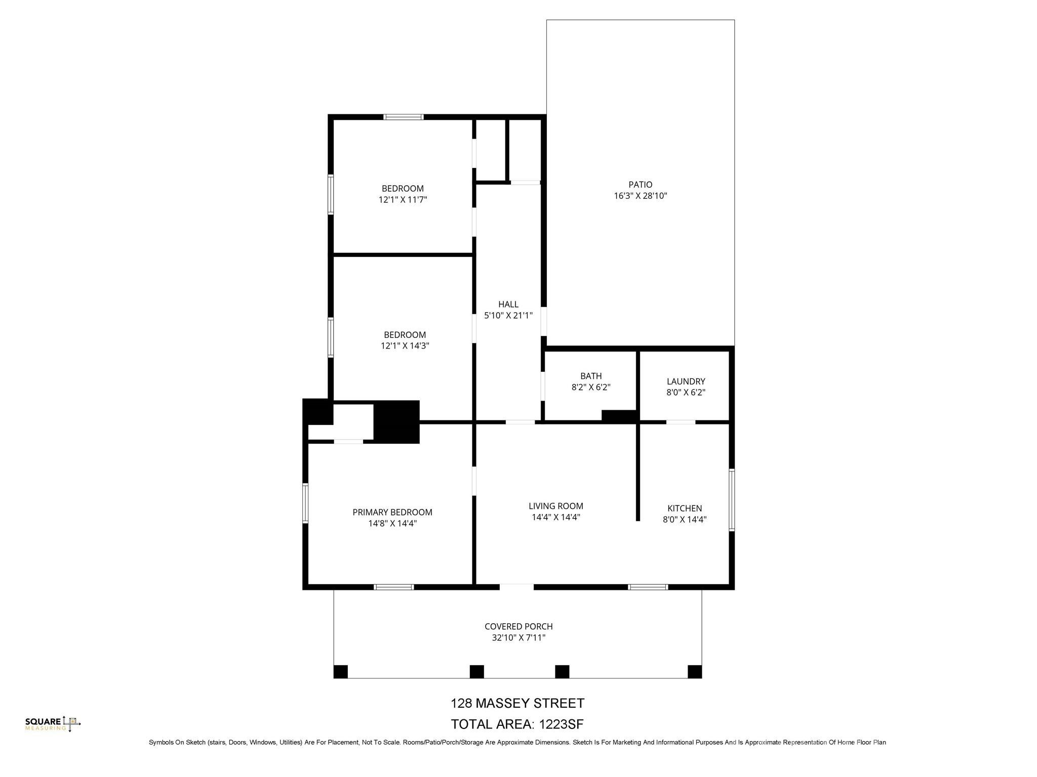 128 Massey Street Fort Mill, SC 29715 - Photo 29 of 29 a picture of a floor plan
