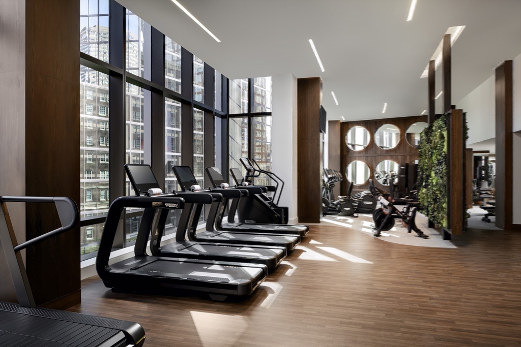 40 Trinity Place, Unit 1607 Boston, MA 02116 - Photo 19 of 36 a view of a room with gym equipment