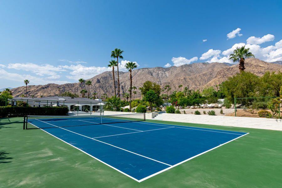 594 West Stevens Road Palm Springs, CA 92262 - Photo 2 of 28 a view of a tennis court