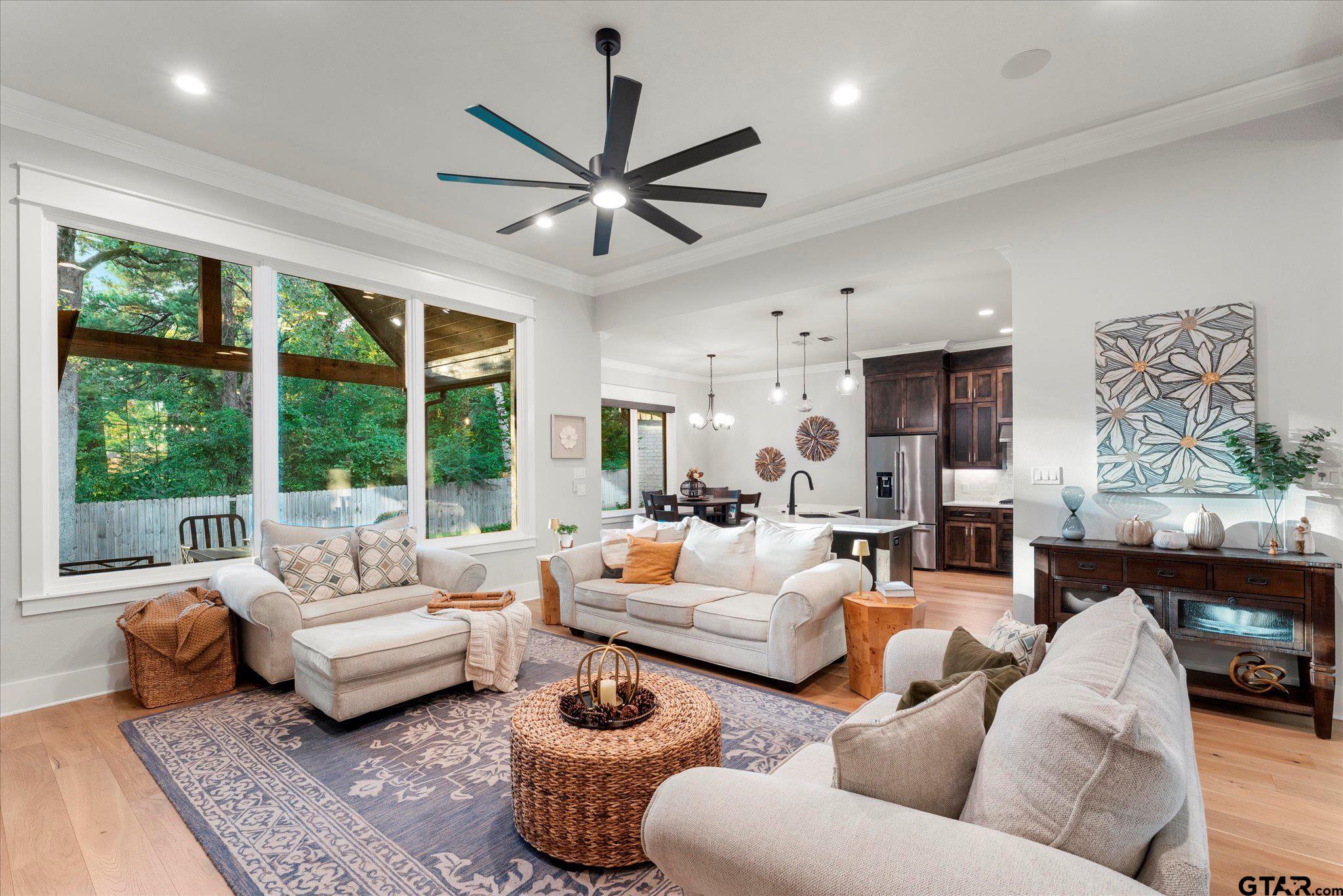 4301 Windrush Boulevard Longview, TX 75604 - Photo 6 of 36 a living room with furniture and a large window