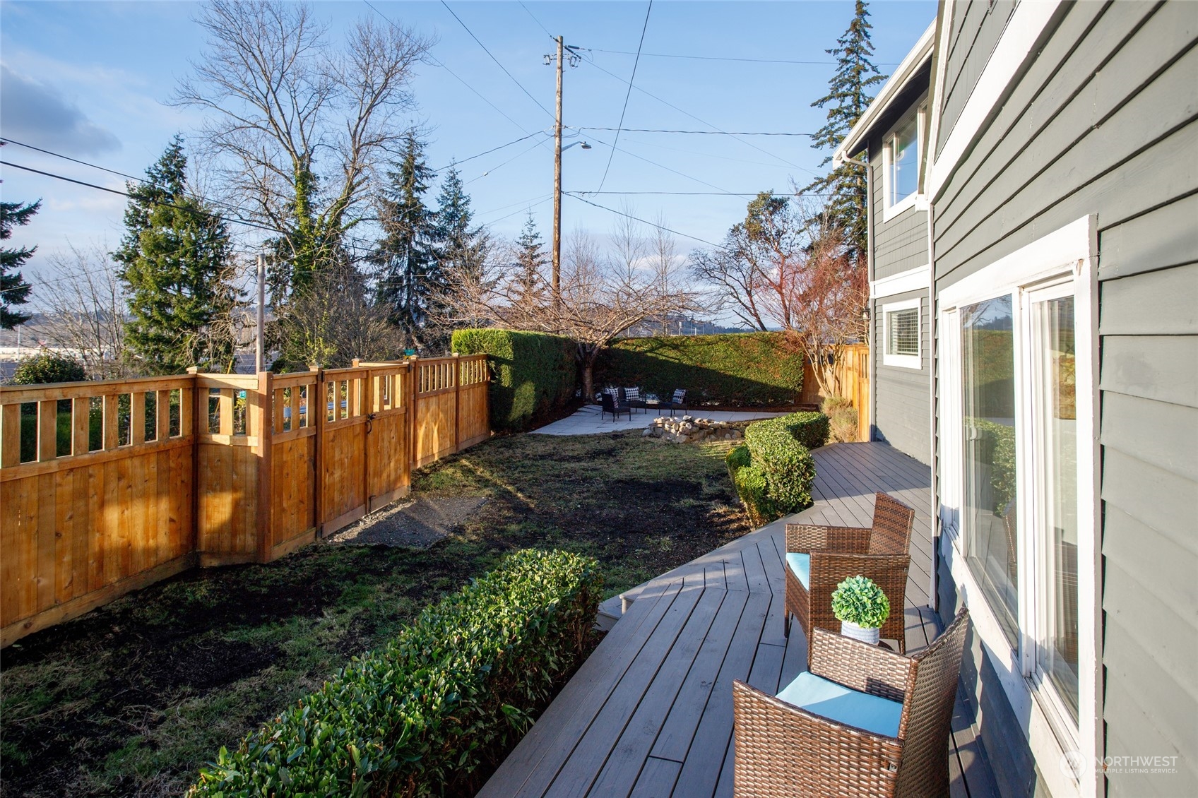 1508 Lake Avenue South Renton, WA 98055 - Photo 34 of 40 a view of a backyard with sitting area