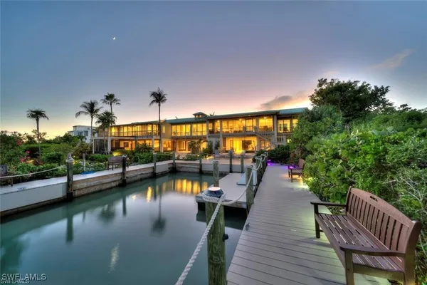 a view of a house with sitting area