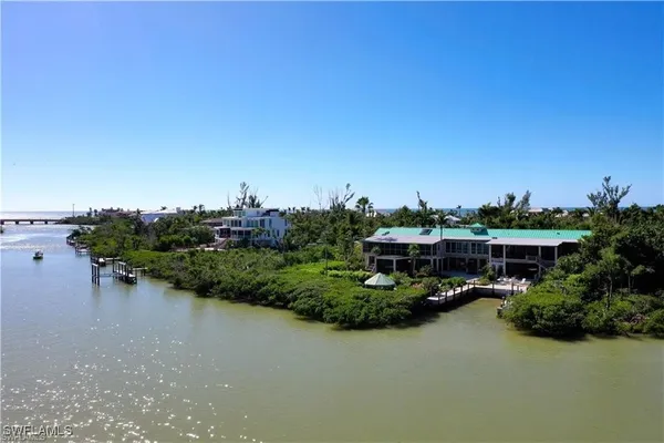 a view of a lake with a lake