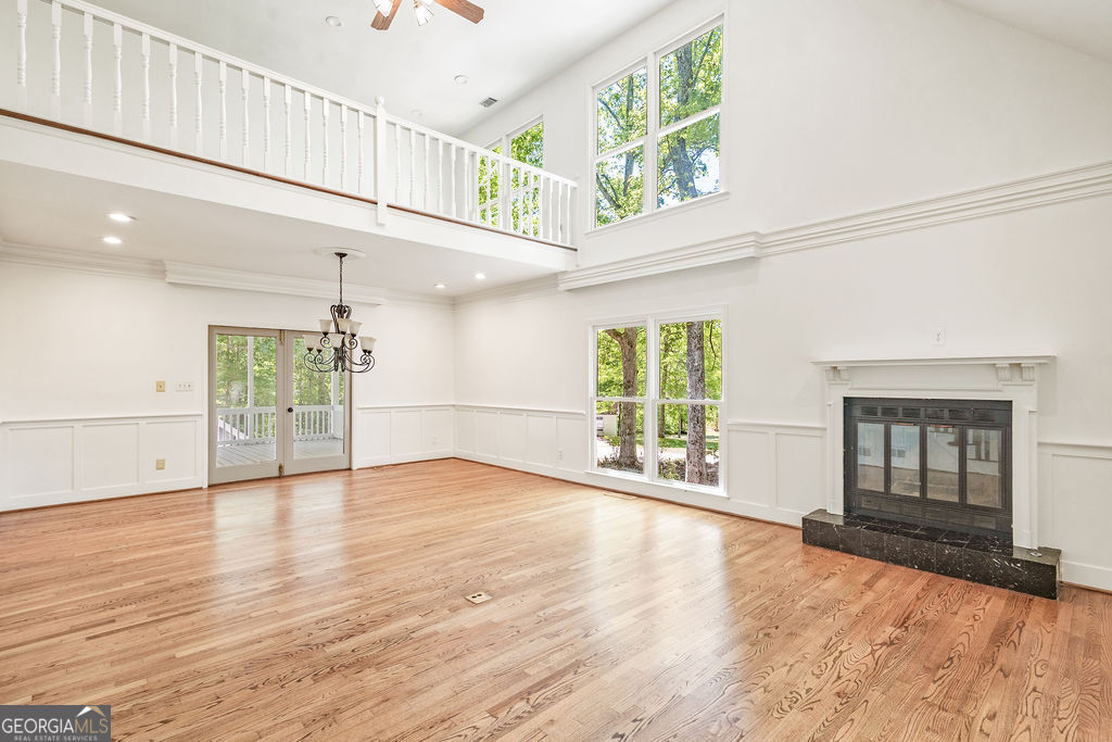 230 Haynes Road Moreland, GA 30259 - Photo 5 of 38 a view of an entryway with wooden floor