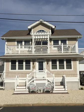 a front view of a building