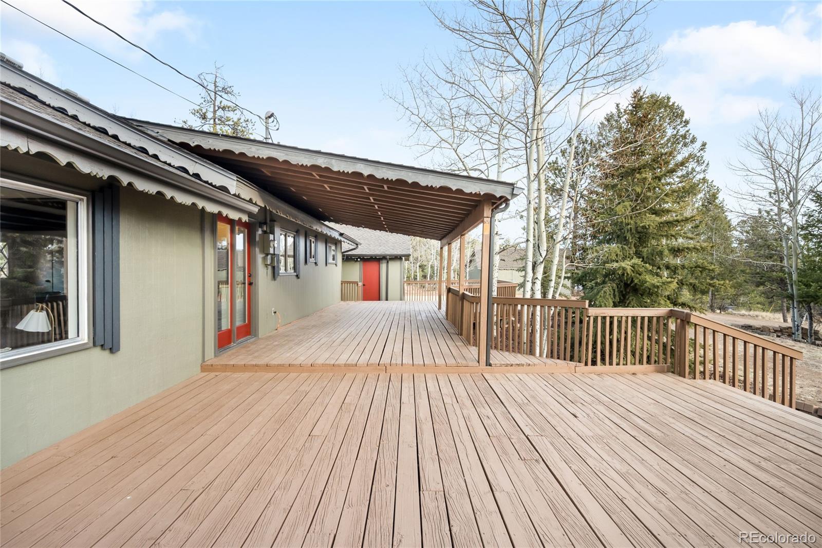 34657 Mohawk Trail Pine, CO 80470 - Photo 31 of 46 a view of a roof deck