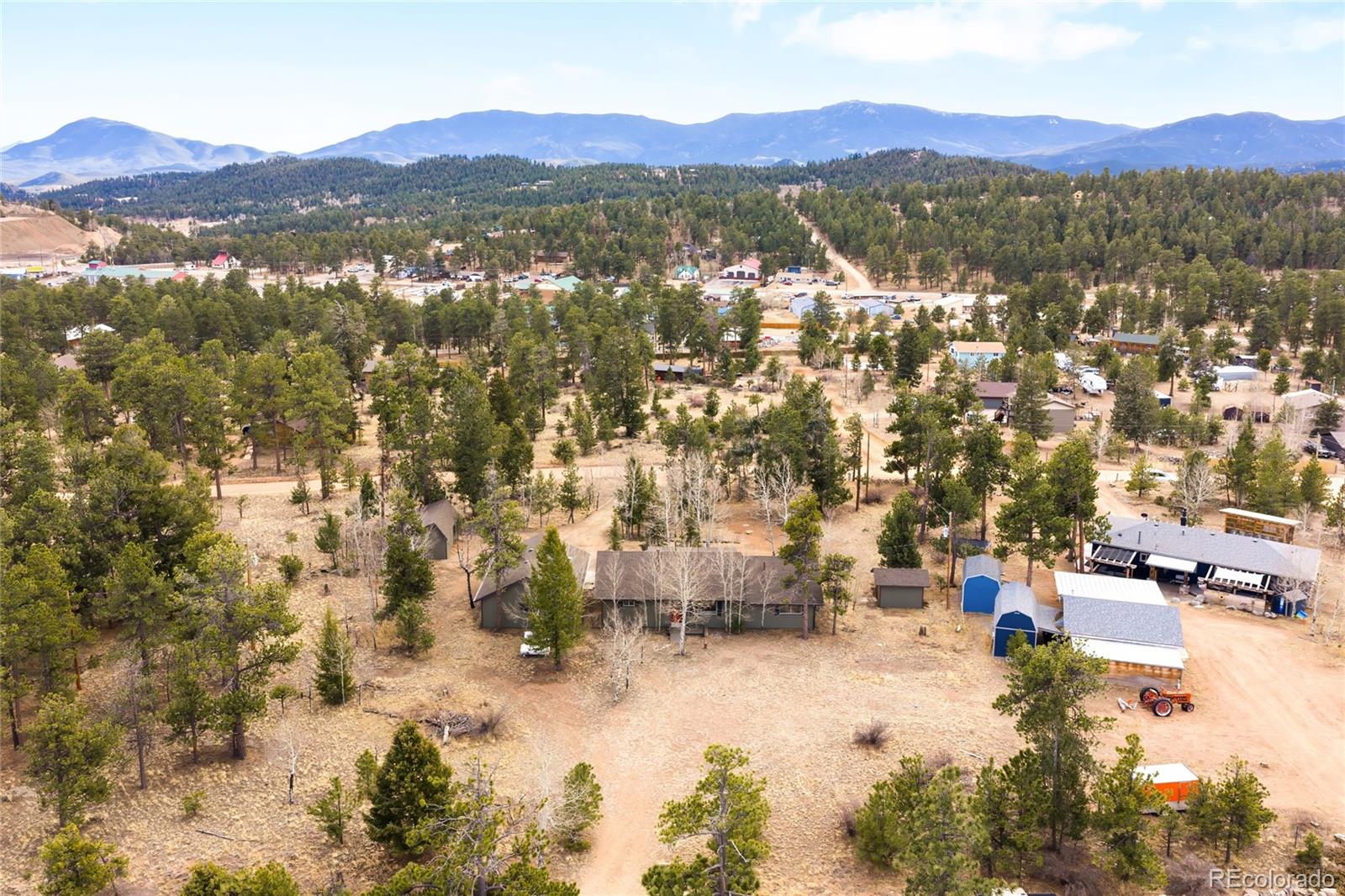 34657 Mohawk Trail Pine, CO 80470 - Photo 42 of 46 a view of city and mountain