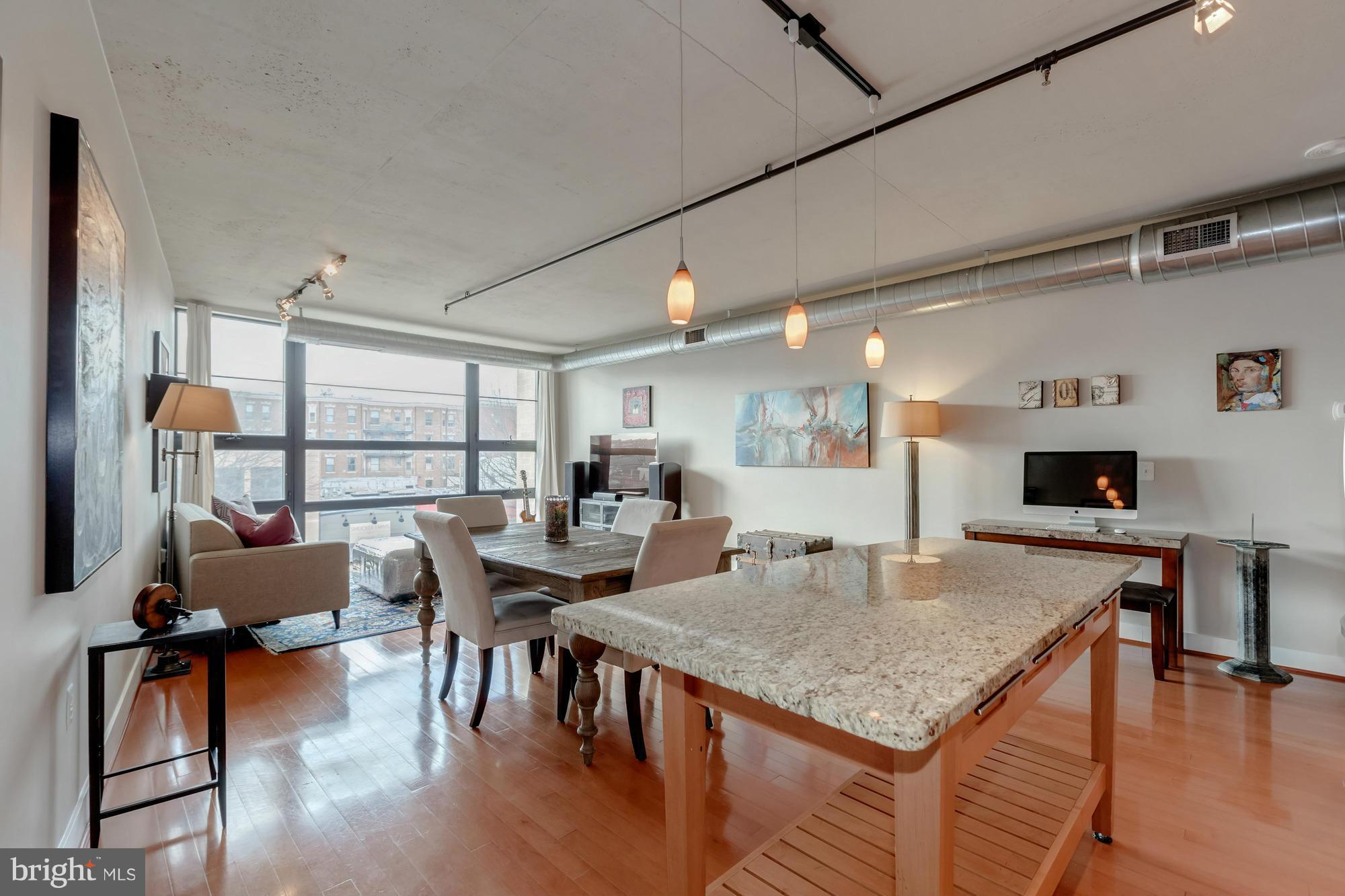 2125 14th Street Northwest, Unit 319 Washington, DC 20009 - Photo 7 of 20 Gourmet Kitchen & Office Area
