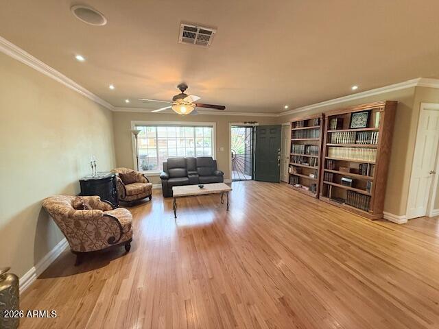 1135 East Lawrence Road Phoenix, AZ 85020 - Photo 3 of 23 a living room with furniture and wooden floor