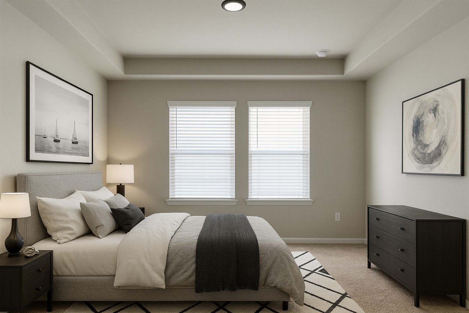 9210 Wood Beach Way Houston, TX 77034 - Photo 4 of 17 a bedroom with a bed and window