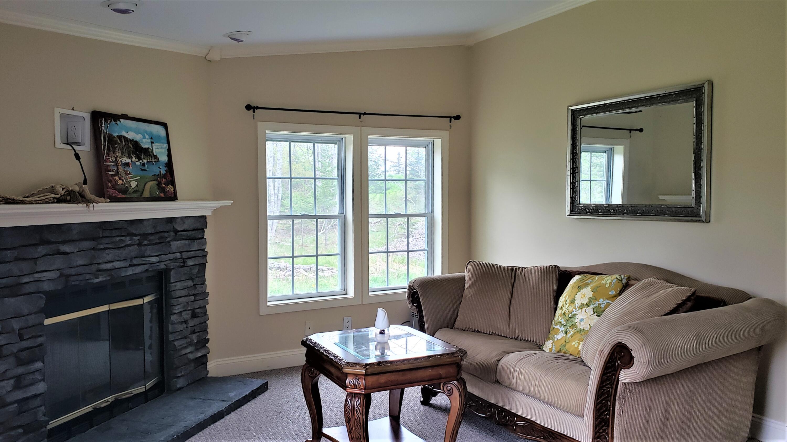 19 Honey Road Little Deer Isle, ME 04650 - Photo 17 of 27 Fireplace 3