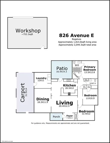 $185,000 | 826 Avenue East, Bogalusa, LA 70427