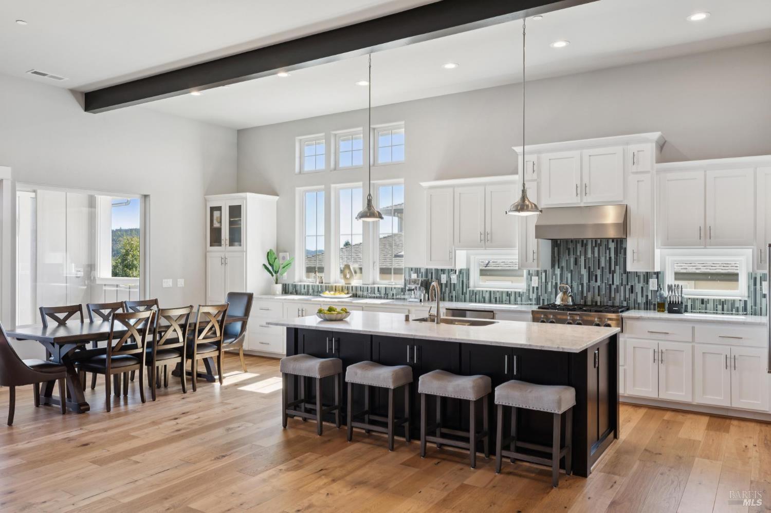 5980 Vista Ridge Santa Rosa, CA 95409 - Photo 22 of 63 a large kitchen with a table and chairs